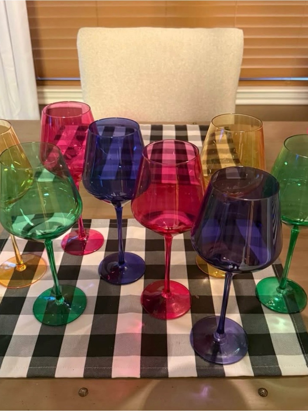Multicolor Wine, Stemless and Double old-fashioned Glasses (16 total)